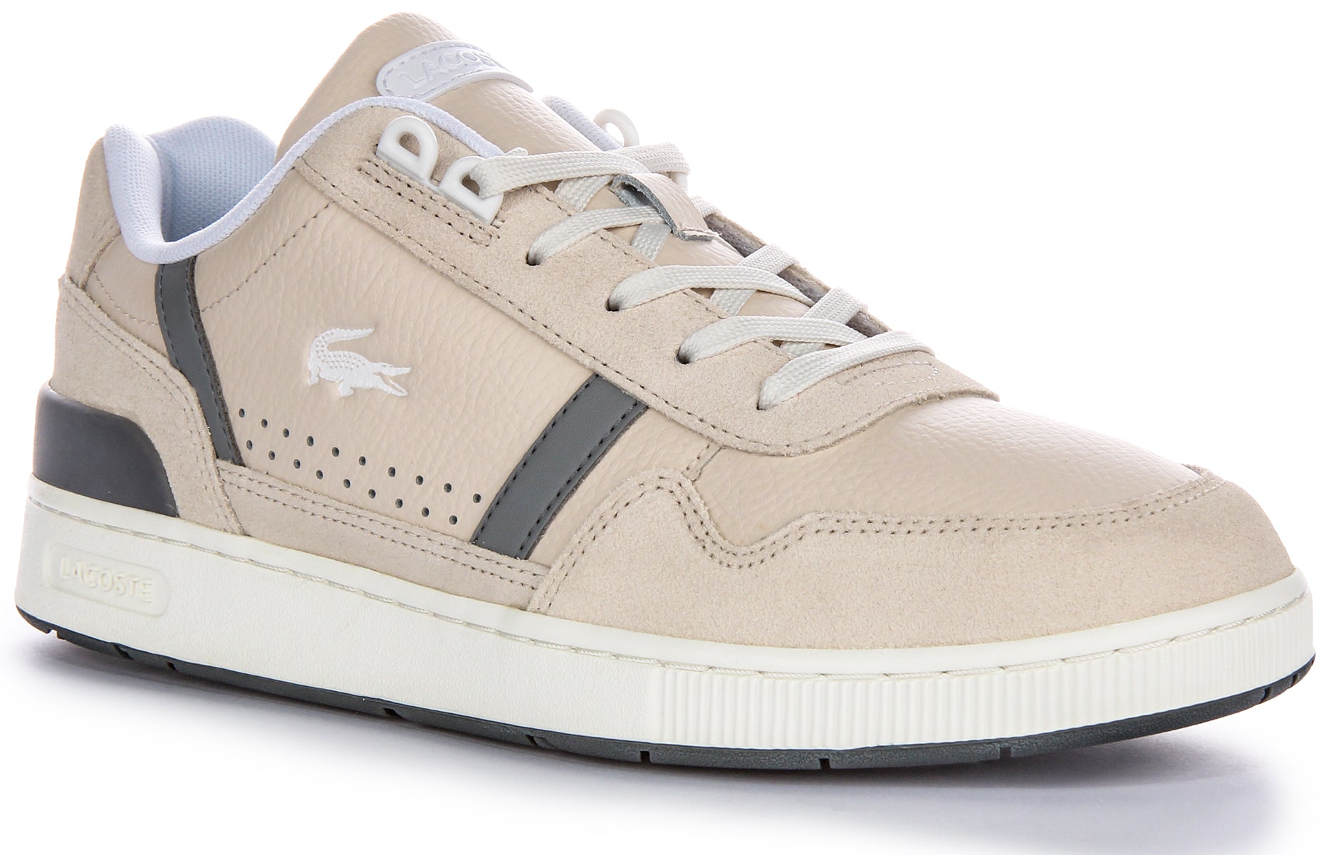 Sneakers Bob Beige Lacoste Sneakers Baskets Lacoste Pas Cher