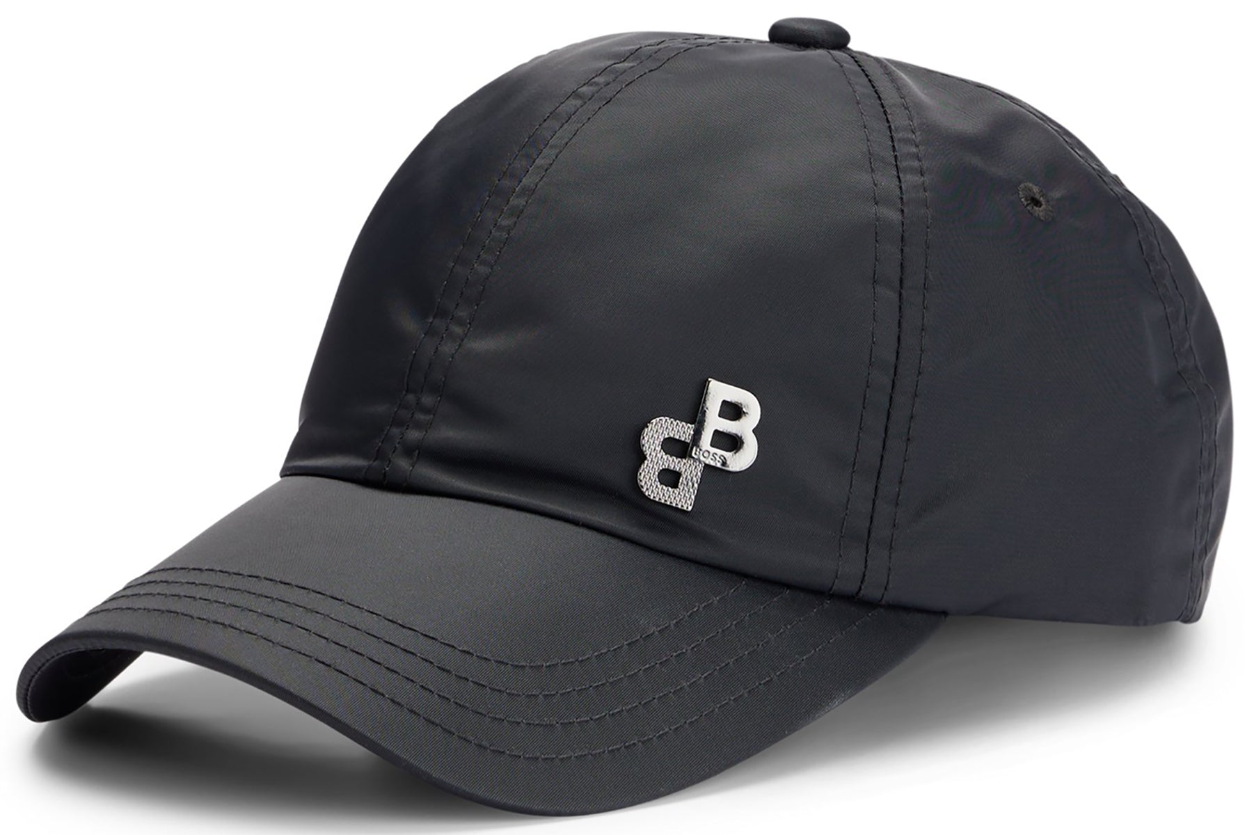 Boss Zed Metal In Black | Hugo Boss Smart Casual Baseball Cap – 4feetshoes