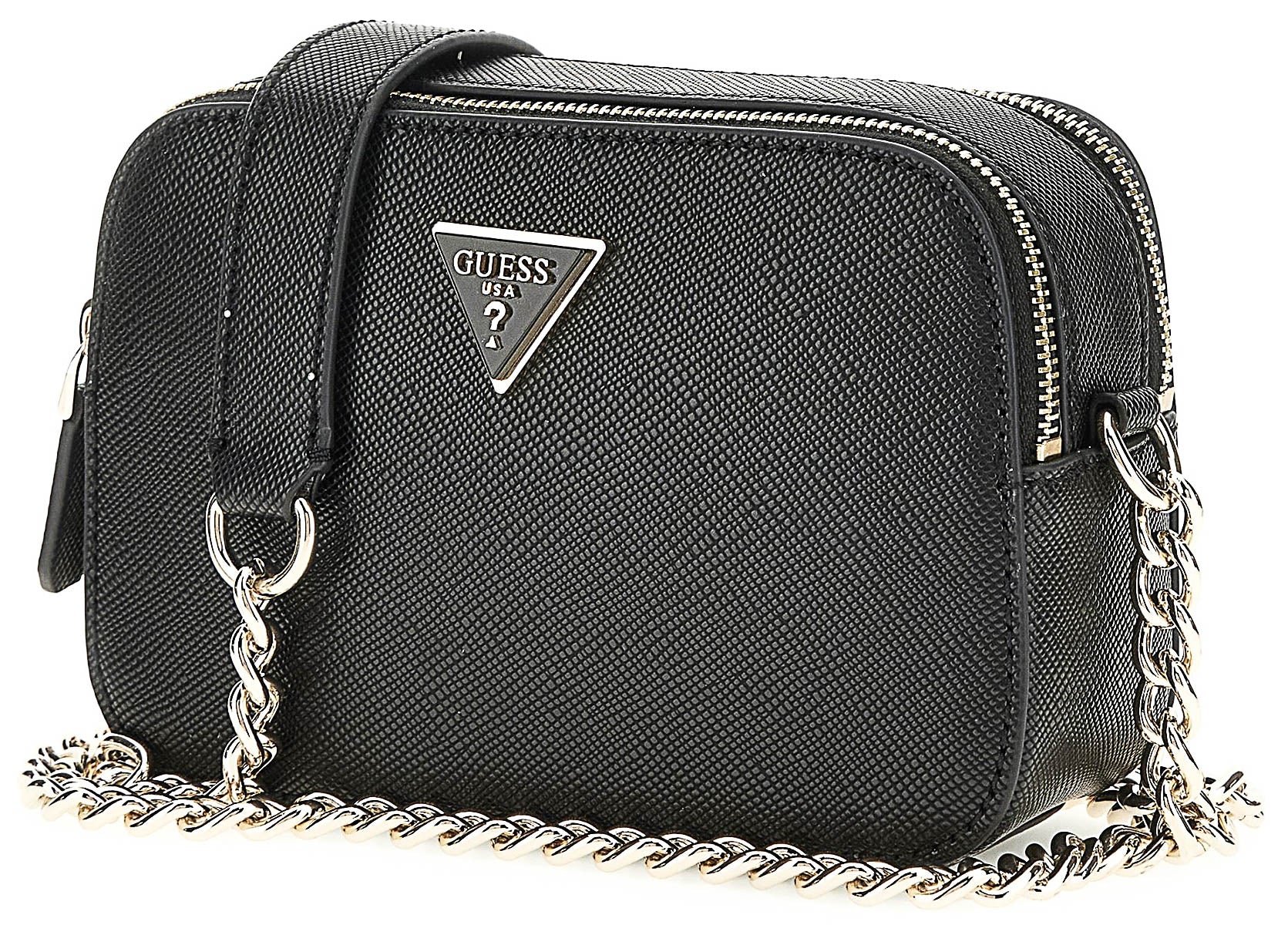 Guess Hwzg7879140 Noelle In Black For Women | 4G Logo Crossbody