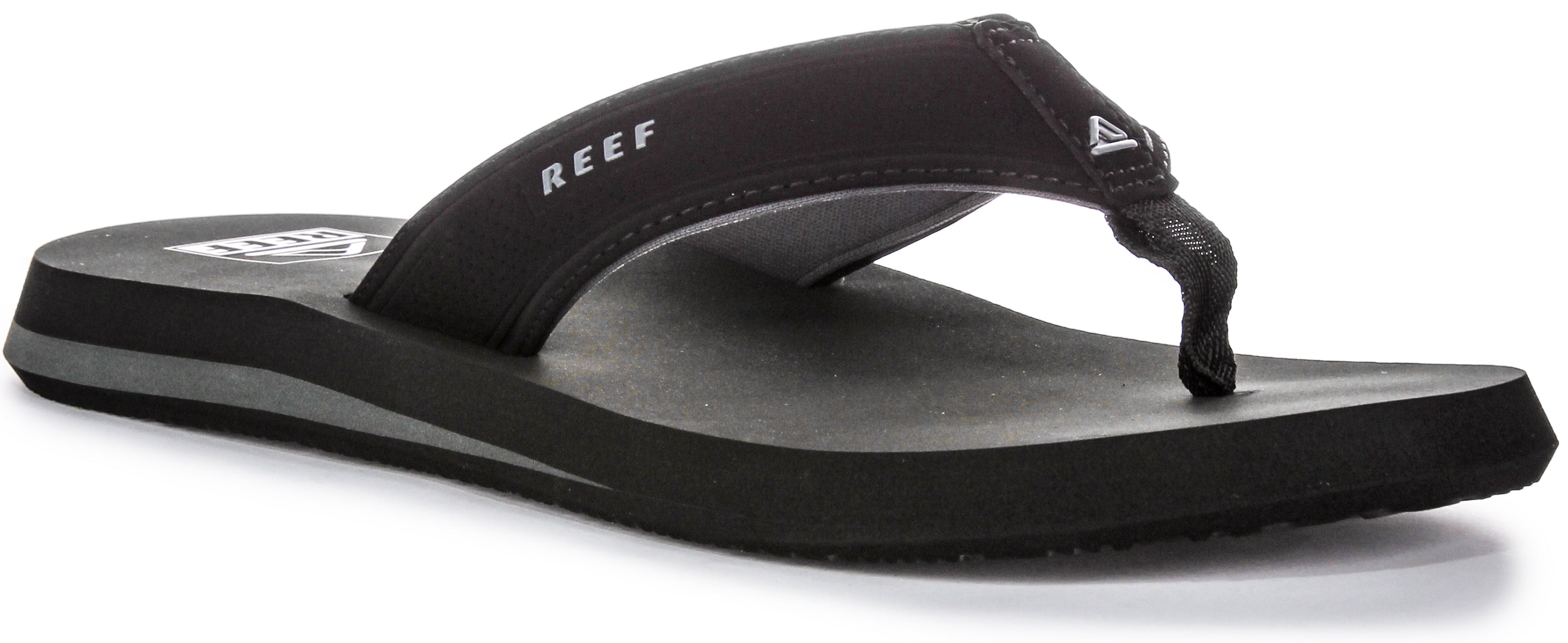 Reef The Layback In Black For Men | Water Based Eva Sandals – 4feetshoes