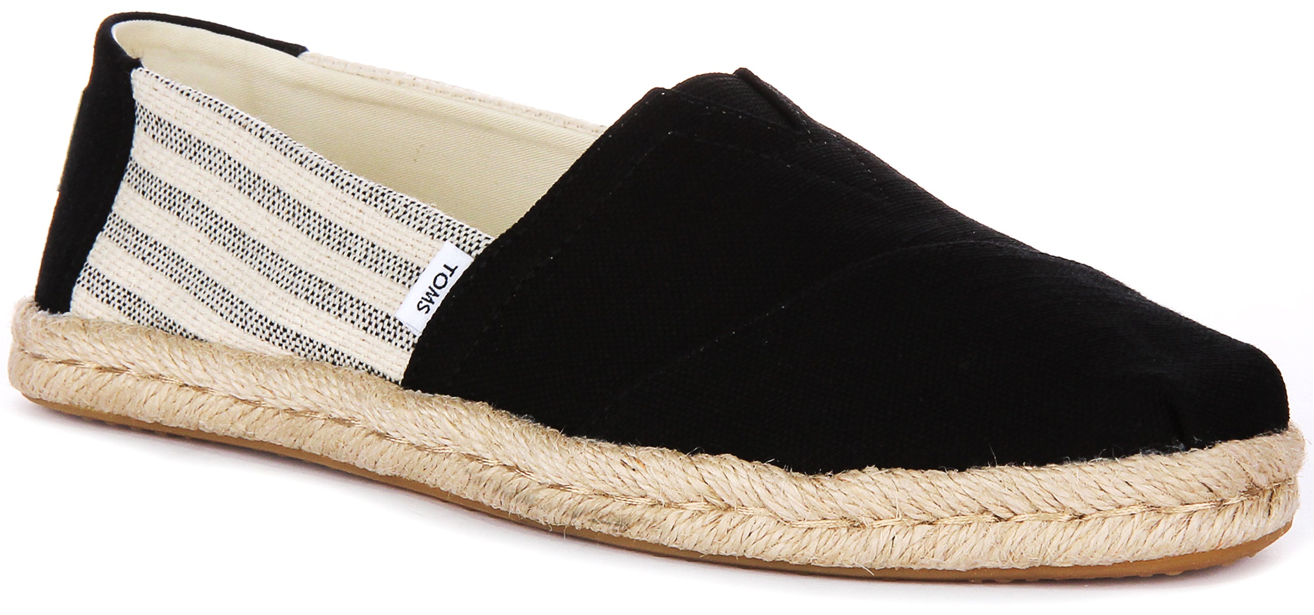 Toms Alpargata Womens Black Toms Shoes Womens Black TOMS Alpargata