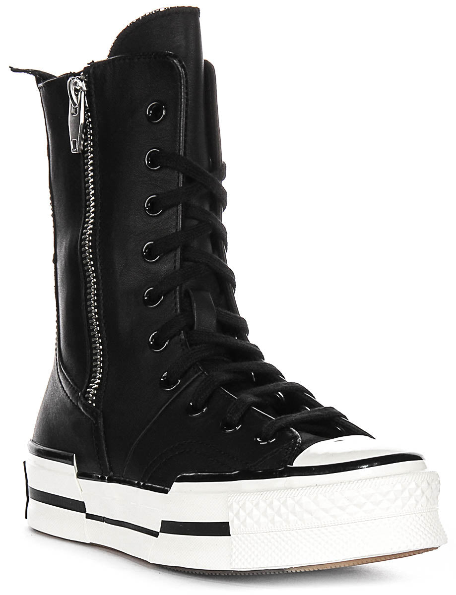 Converse A08340C Chuck 70 Plus Xhi In Black | Zip Boots – 4feetshoes