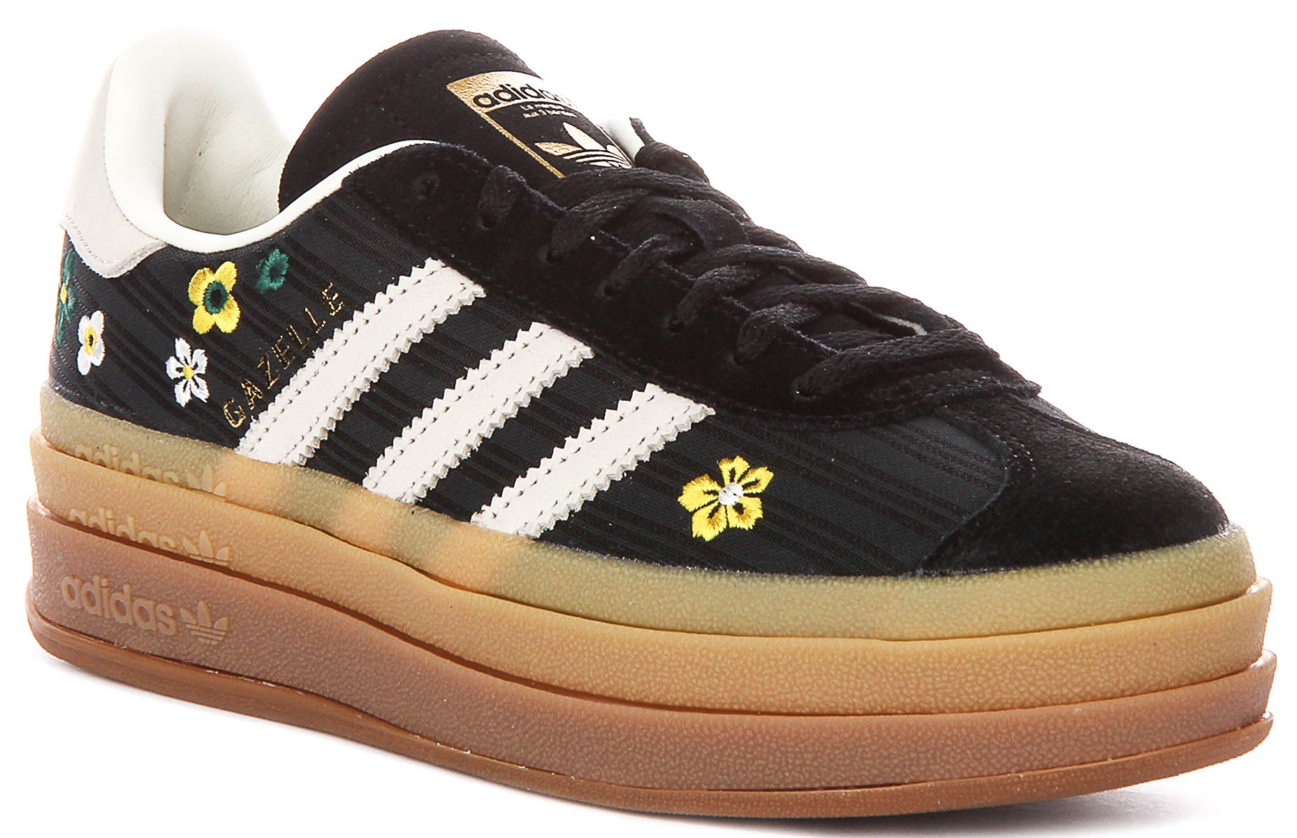 Adidas Gazelle Bold W In Black White For Women