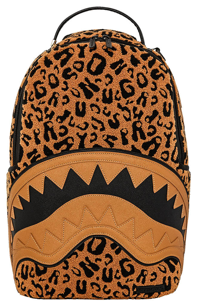 louis vuitton cheetah backpack Sprayground The Wild One Cheetah Chenille Dlxsf In Cheetah