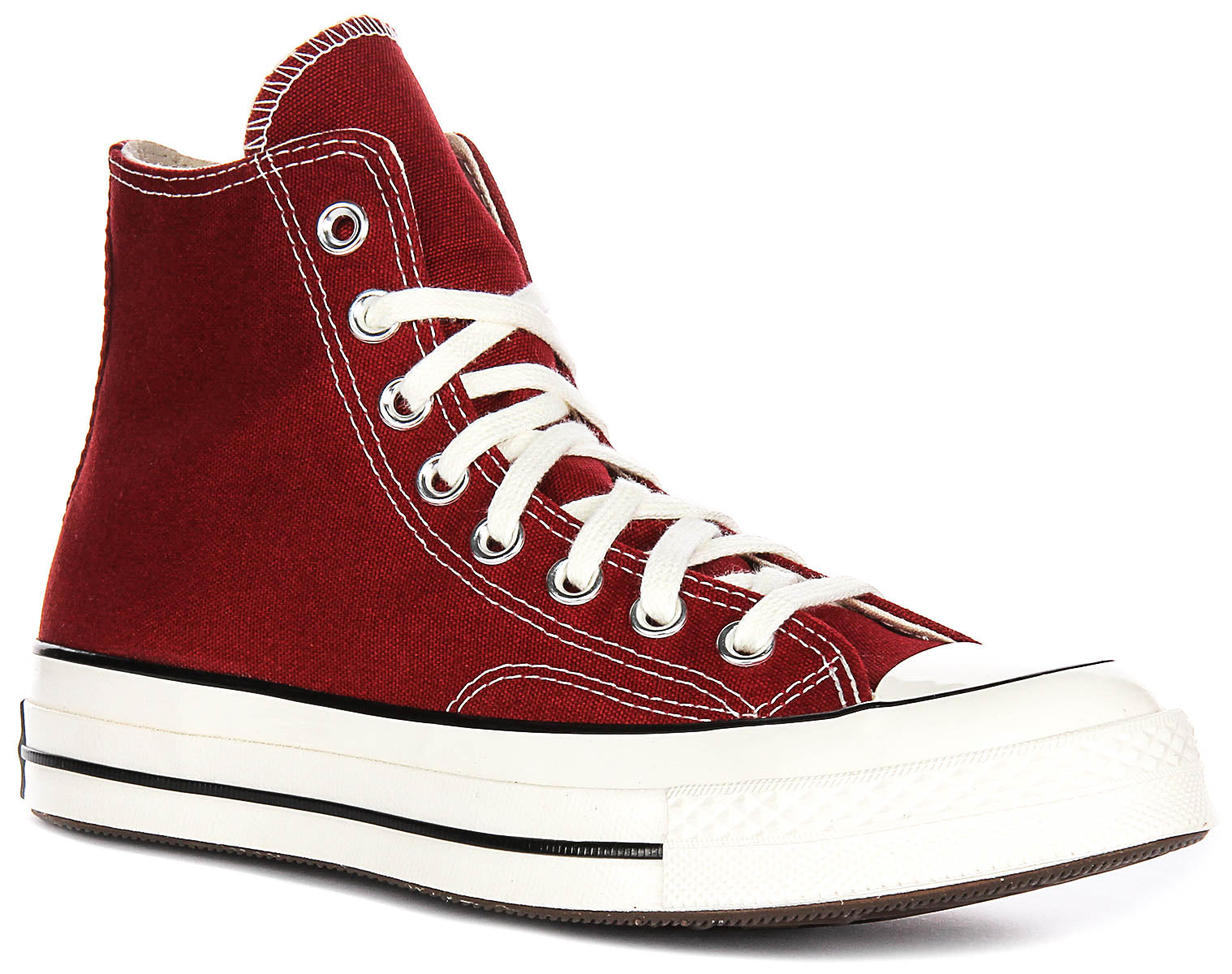Converse A10523C Chuck 70 Hi In Dark Red High Top Trainers 4feetshoes converse-a10523c-chuck-70-hi-in-dark-red-high-top-trainers-4feetshoes