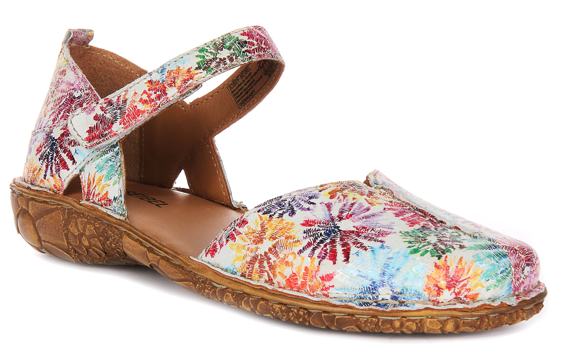 Josef Seibel Rosalie 42 Sandals In Cognac - Green