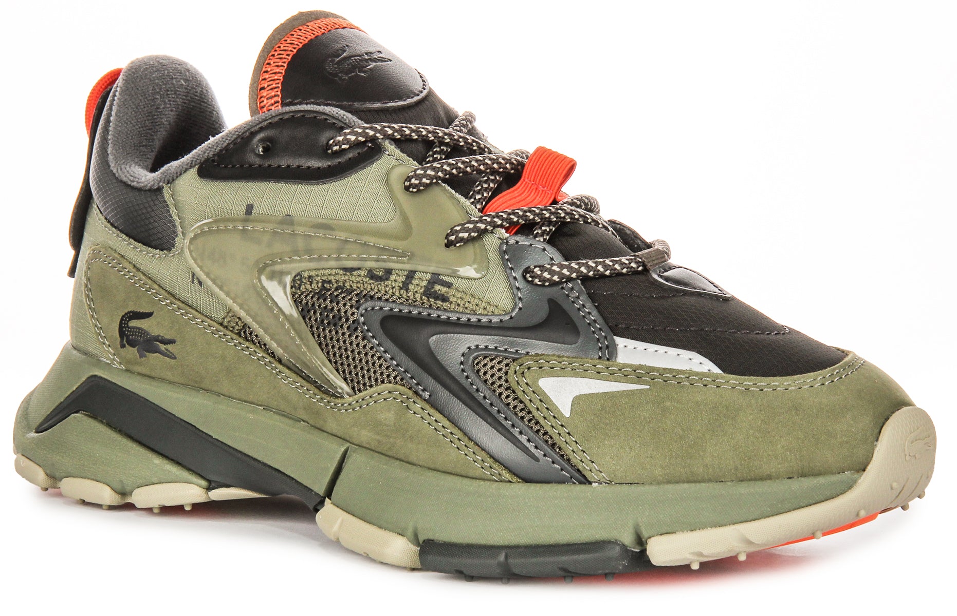 その他 Louis/LT3U Lacoste Loo3 Neo Tech In Green For Men | Tech Inspired Trainer