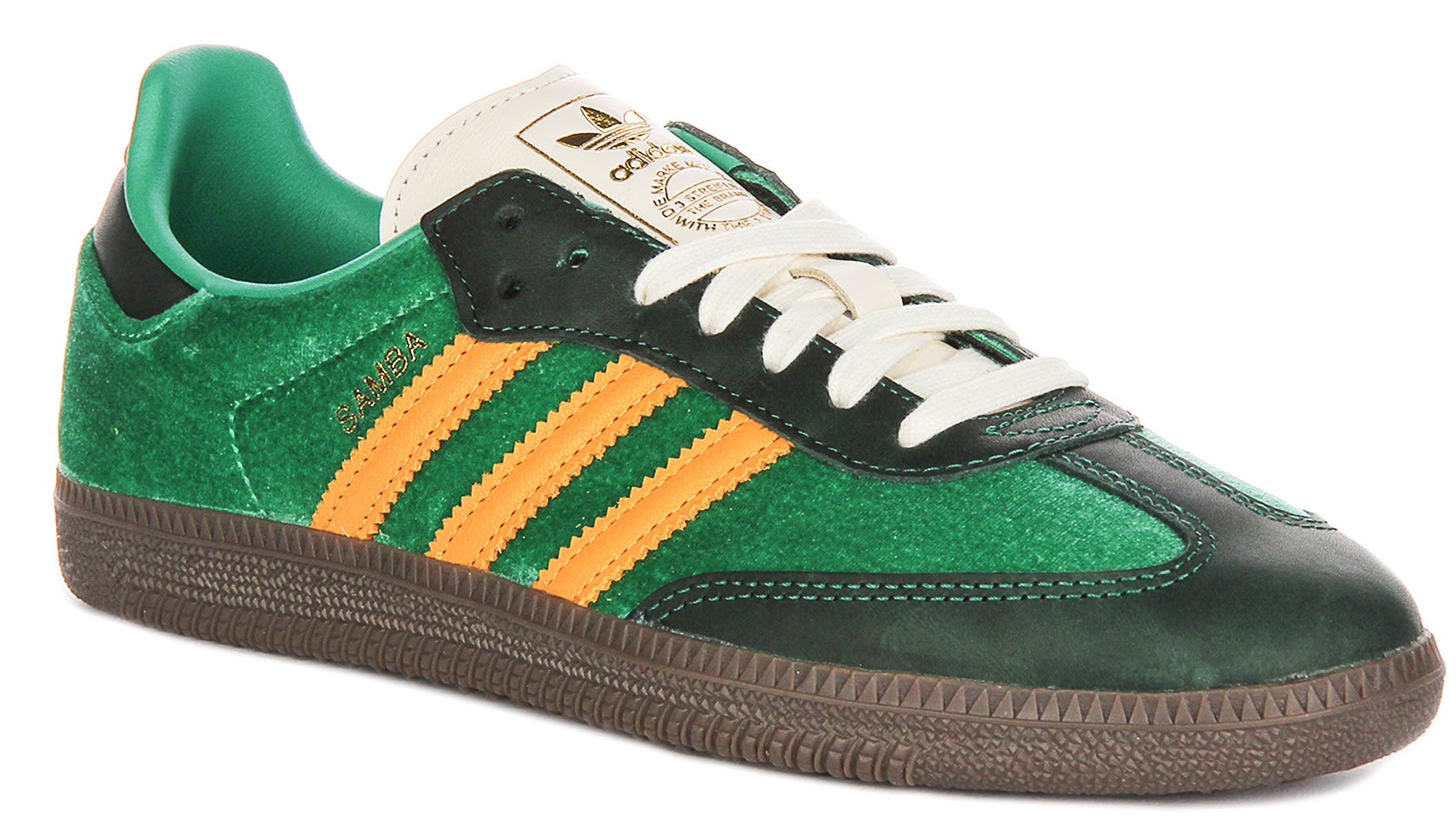 Adidas Samba Og In Green Yellow For Women