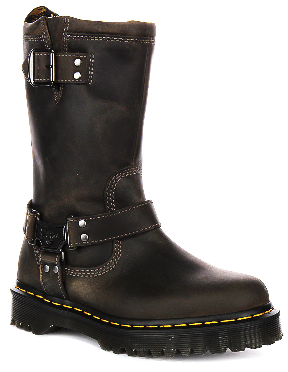 Biker Boots Stiefel Görtz Damen Dr Martens Görtz Overknee