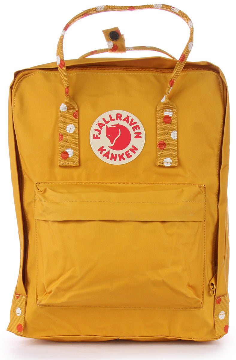 Fjallraven Kanken In Mustard Yellow Everyday Classic Zip
