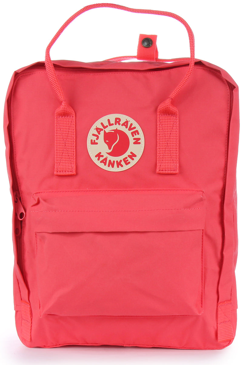 Fjallraven Kanken In Pink Everyday Casual Zip Up Backpack