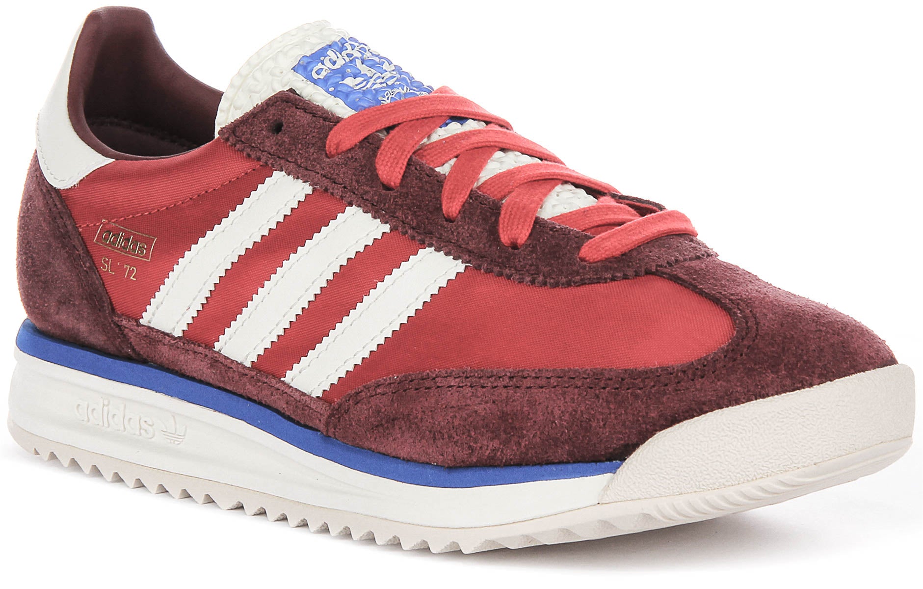 Adidas Sl 72 Rs In Red White For Men | Lace Up Retro
