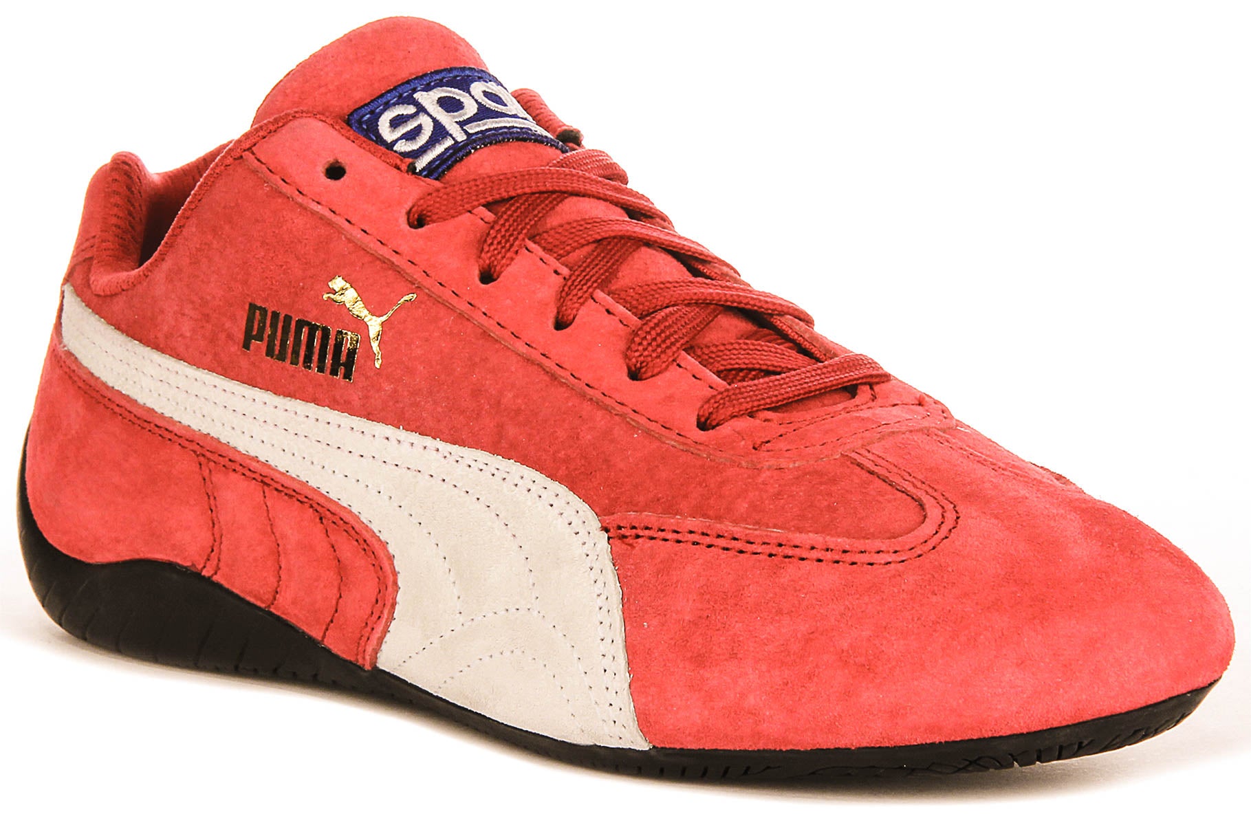 Puma Speedcat OG Red White Womens Low Profile Trainers – 4feetshoes