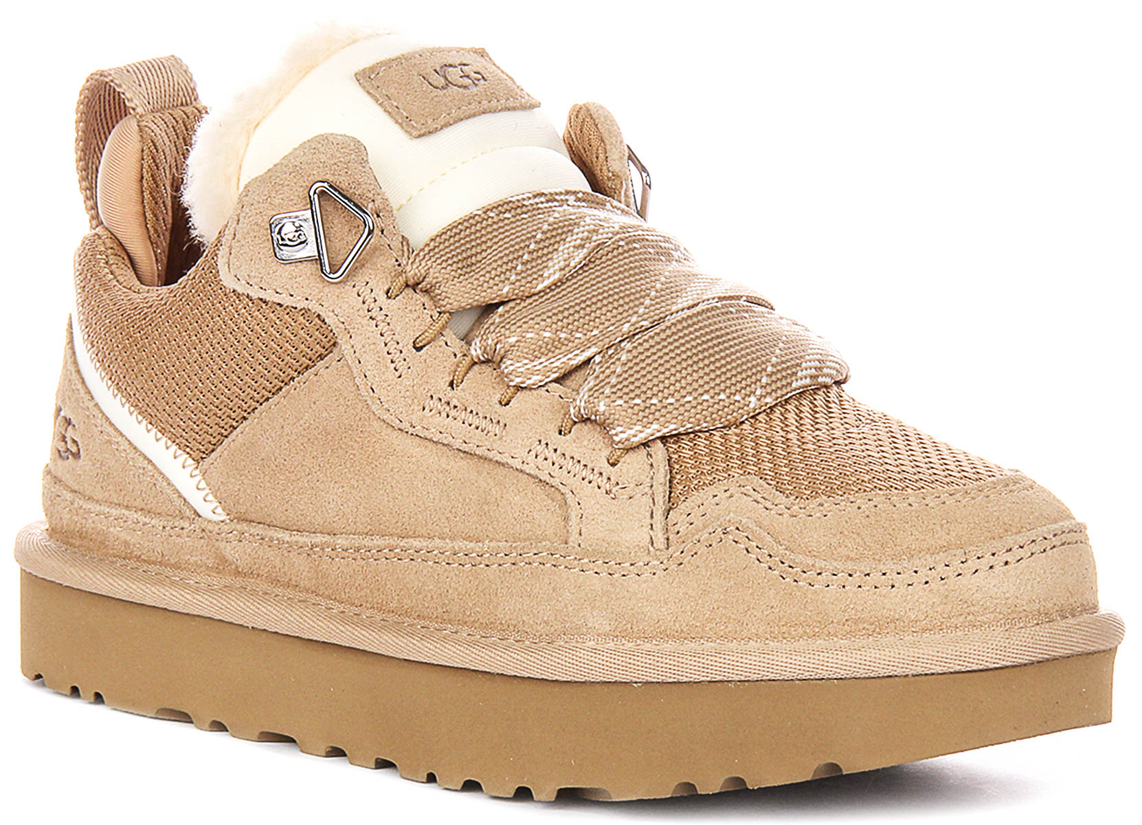 Ugg Australia Lowmel In Sand For Women | Warm Lined Trainers