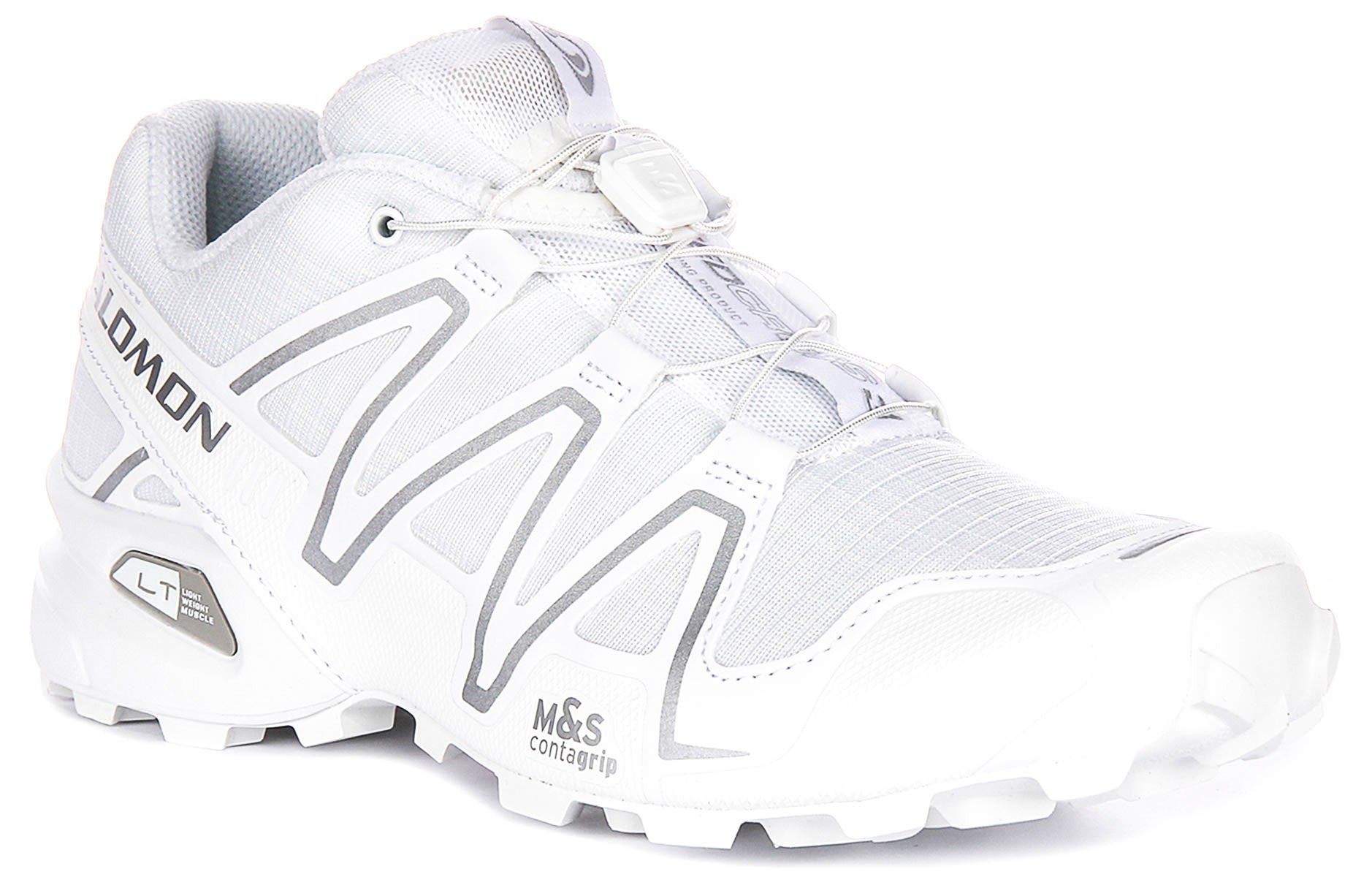 Salomon Speedcross 3 In White | Speed Lace Hiker Trainers – 4feetshoes