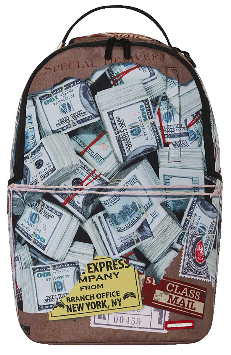 【SPRAYGROUND】【ラスト1点】4AMショルダーバッグ 新品 未使用 Sprayground Overnight Express In White Multi | Backpack – 4feetshoes