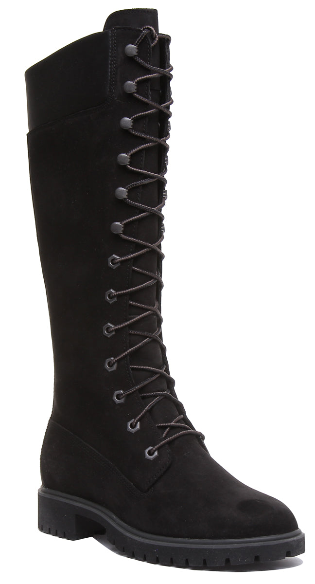 Timberland Premium 14 Inch Tall Boot In Black For Women – 4feetshoes