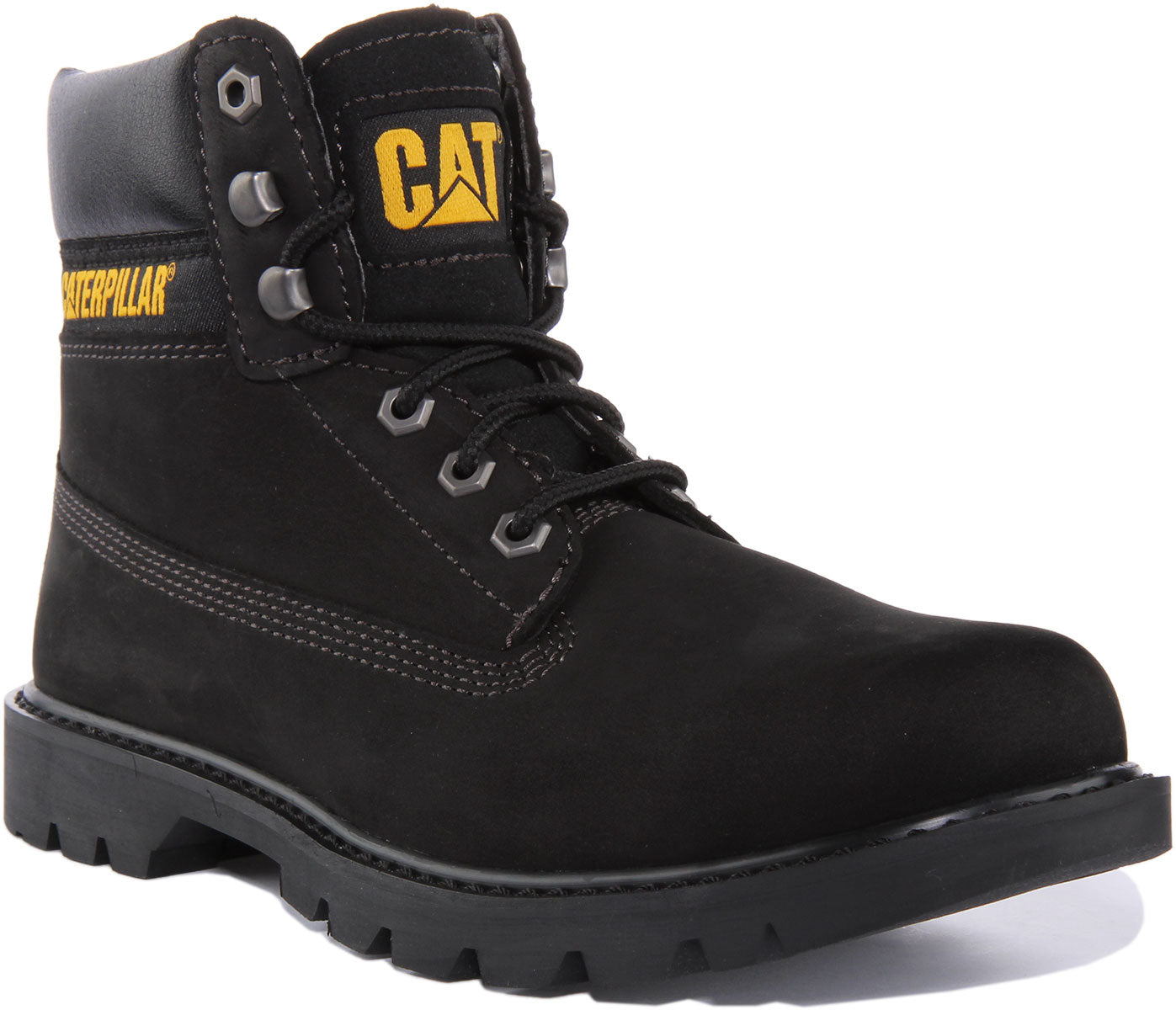 olvidar Poder rigidez Caterpillar Colorado 2.0 In Black For Men | Lace Up Signiture Boots –  4feetshoes