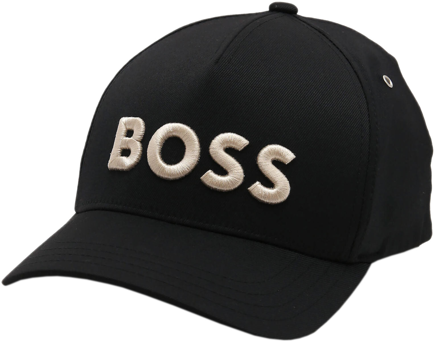 Black – Gold | Cap Boss Boss Hugo Brand Sevile Beak Bold Gold Iconic 4feetshoes Curved
