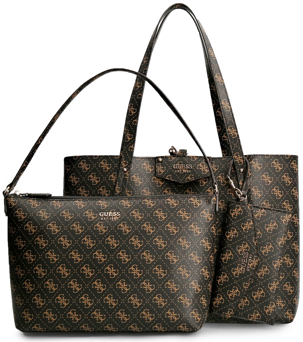 Guess Hwesg839023 Eco Brenton in Braun für Damen Eimer