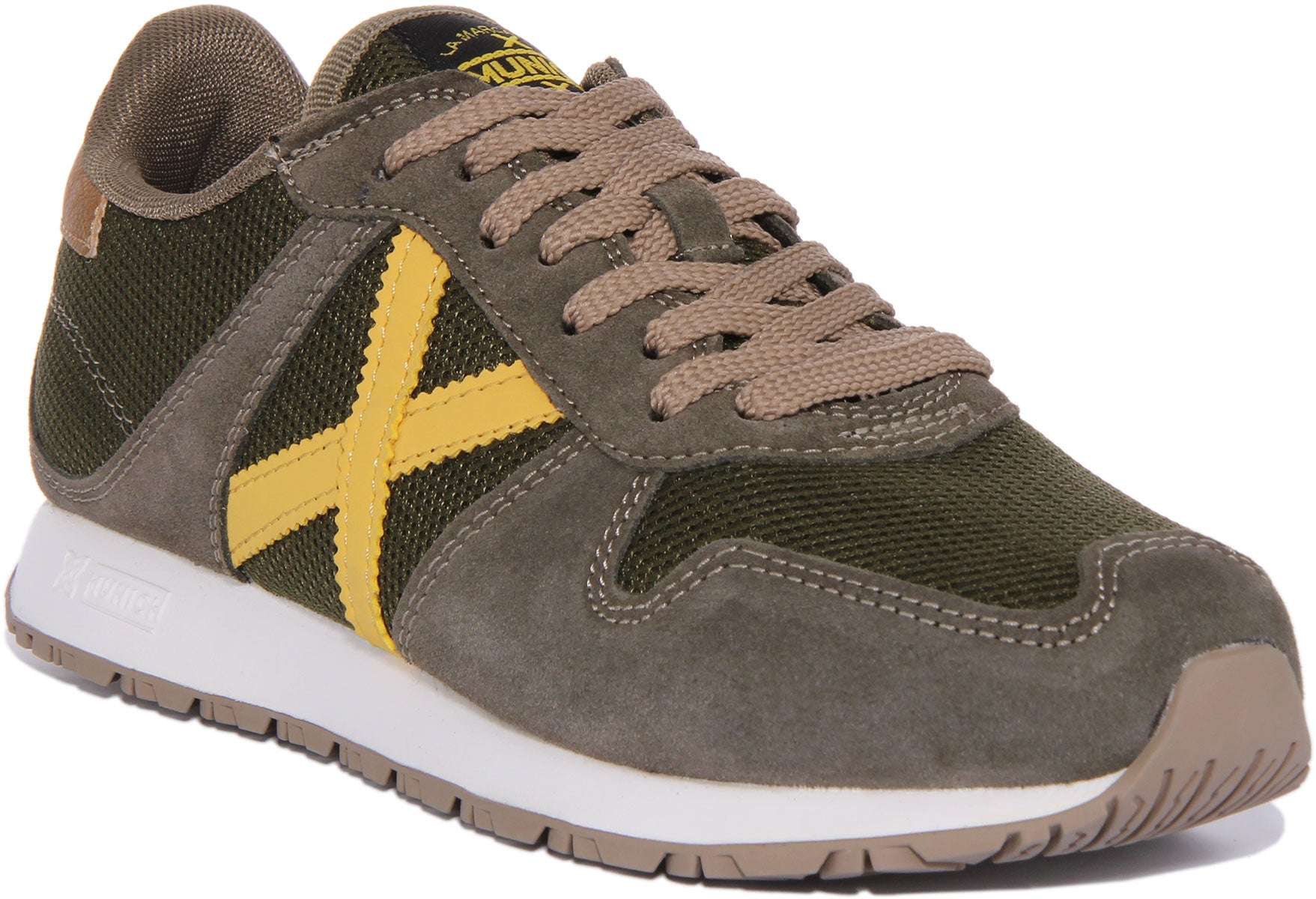 Munich Massana 484 In Green For Men Casual up Trainers 4feetshoes