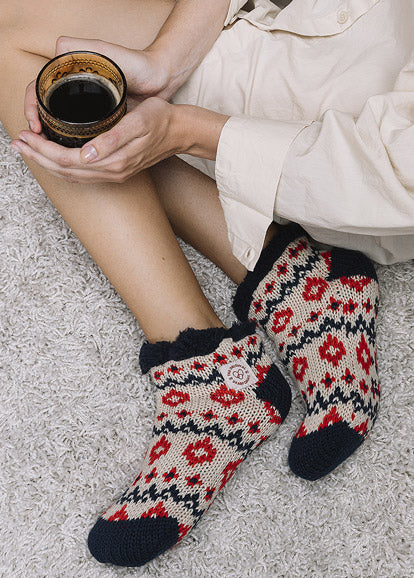 Dearfoam fair isle online slippers