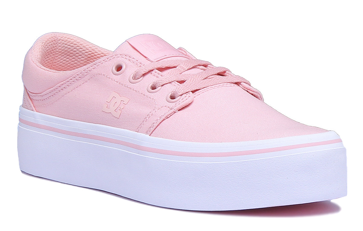 Dc Shoes Platform In Light Pink – 4feetshoes