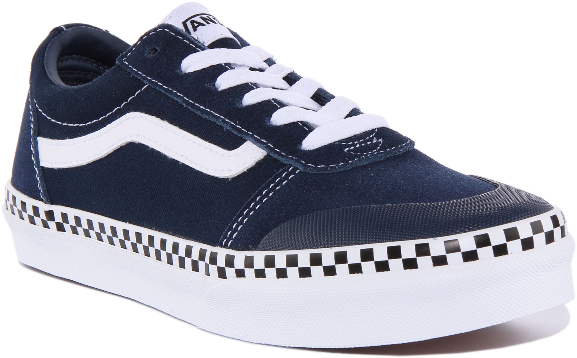 Vans Ward DW In Navy For Youth Lace Up Old Skool Trainers