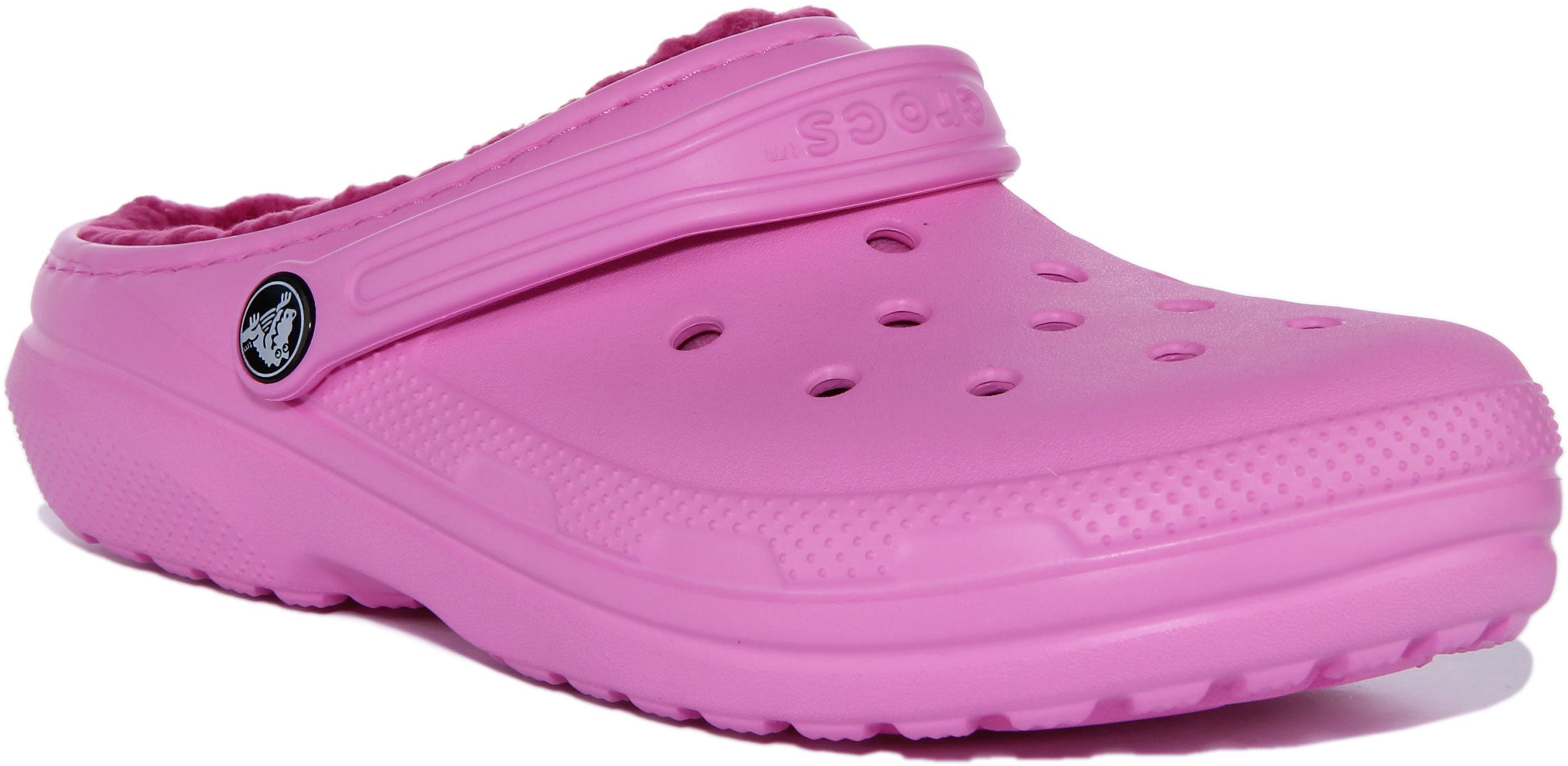 Classic Lined Pink Fuzzy Lined Crocs Crocs Classic Lined In Pink