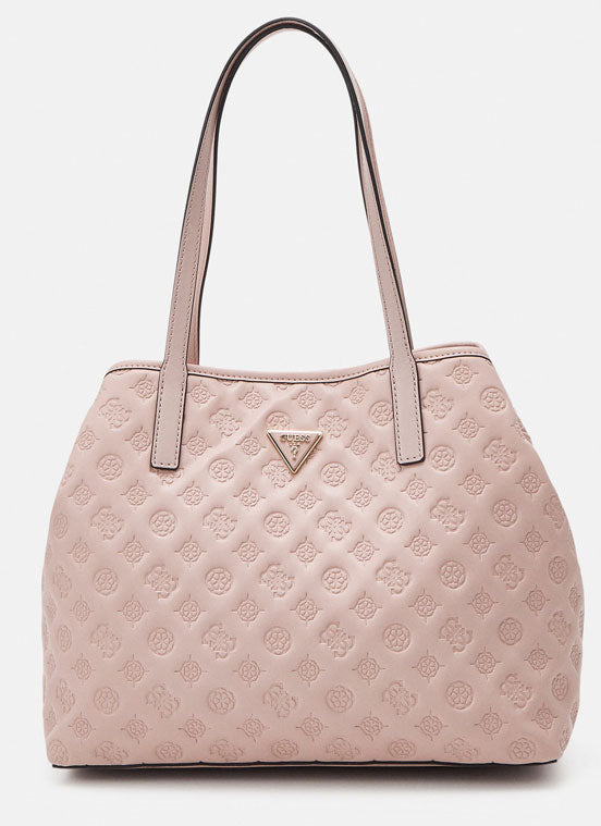 Guess Lf699524 Vikky In Rose For Women Top Handle Tote Bag