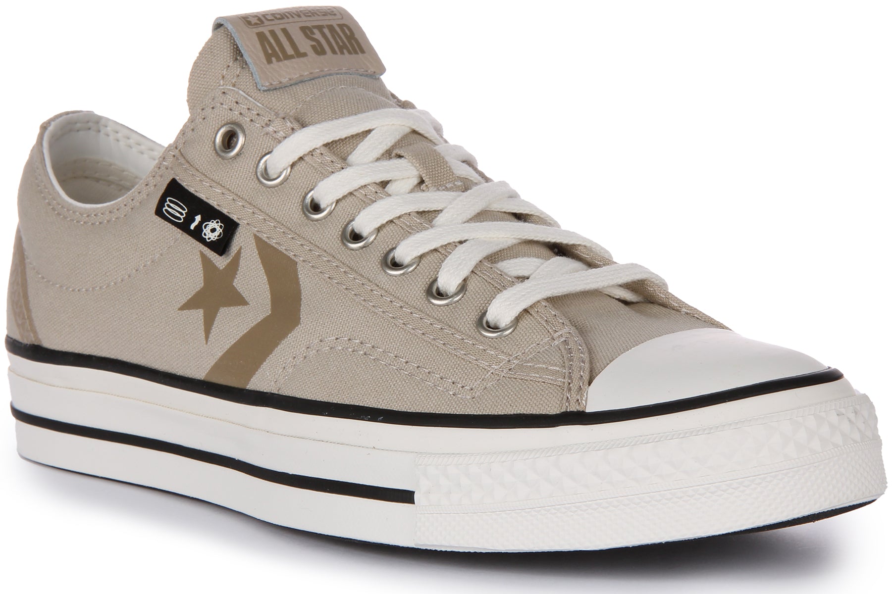 Converse A05186C Run Star Player 76 In Sand Lace Up Canvas
