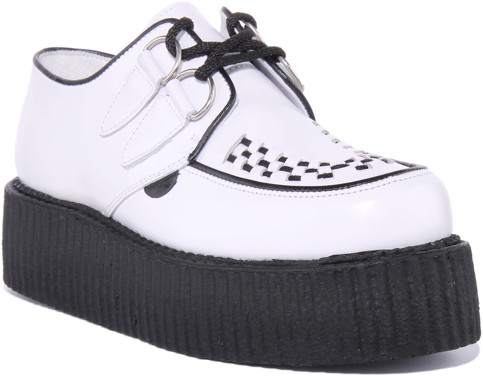 Tuk black and white on sale creepers