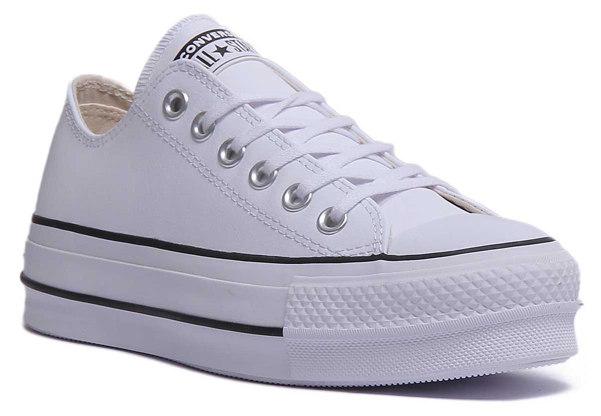 Weiß Chucks Mit Plateausohle Converse Chuck Taylor All Star Chucks
