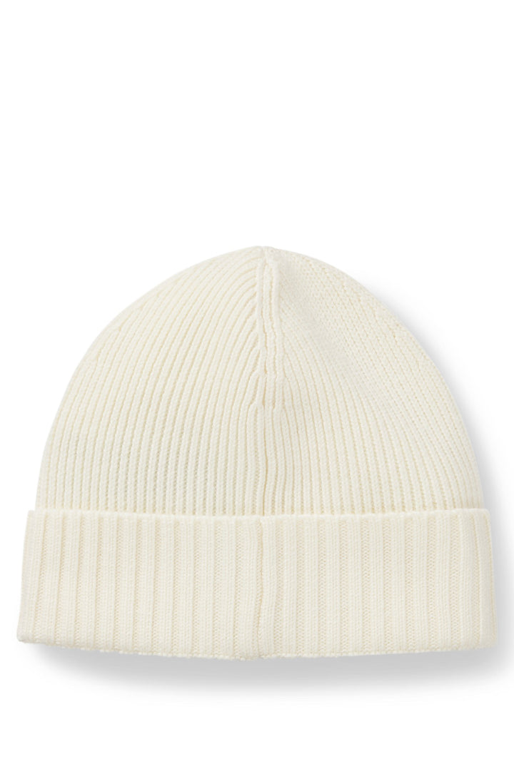 Boss Fati Beanie Hat In White