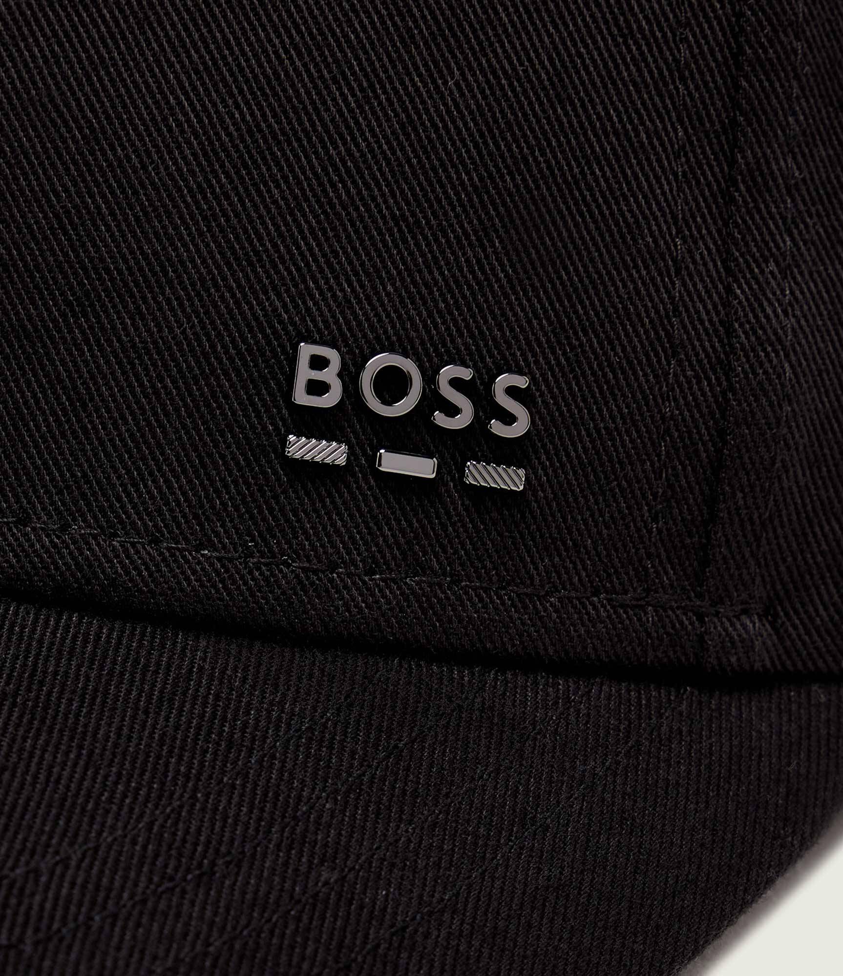 Boss Zed Boss Metalic Logo In Black Hat | Hugo Boss Mens Cap
