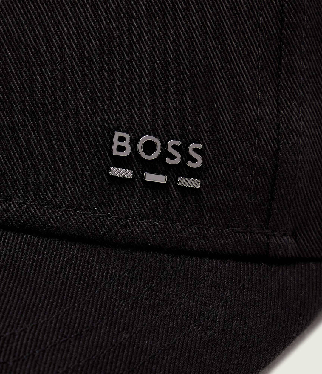 Boss Zed Boss Metalic Logo In Black Cap