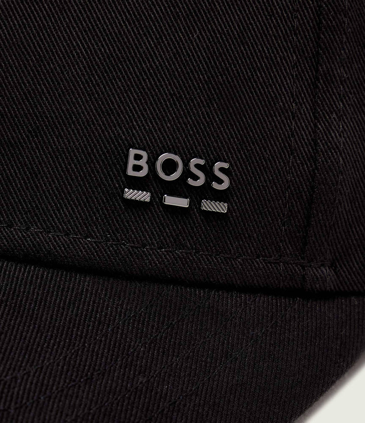 Boss Zed Boss Metalic Logo In Black Cap