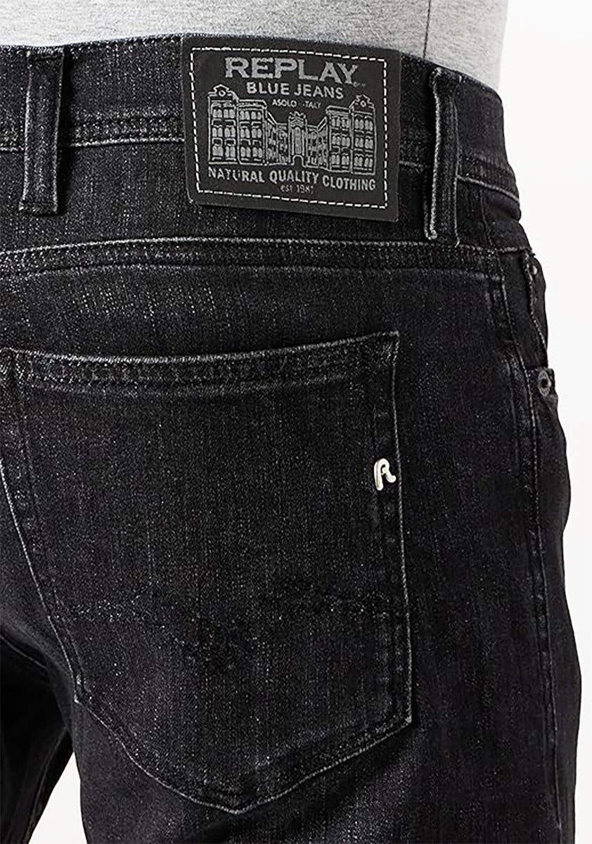Replay Jondrill In Dark Grey For Men