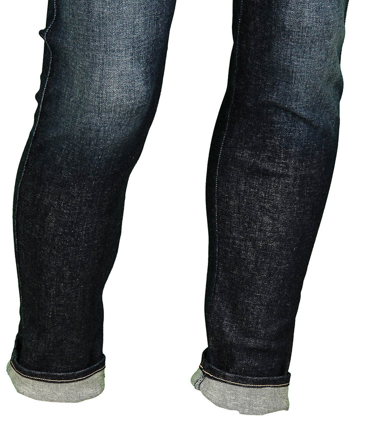 Replay Anbass Hyperflx Dark Blue Jeans For Men