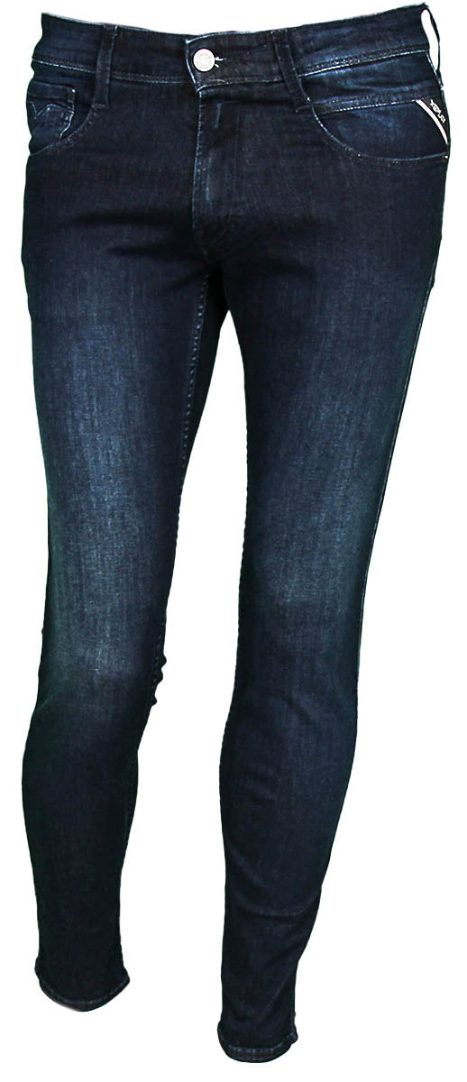 Replay Anbass Slim Fit Dark Blue Jeans For Men