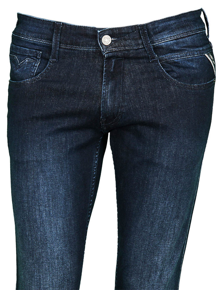 Replay Anbass Slim Fit Dark Blue Jeans For Men