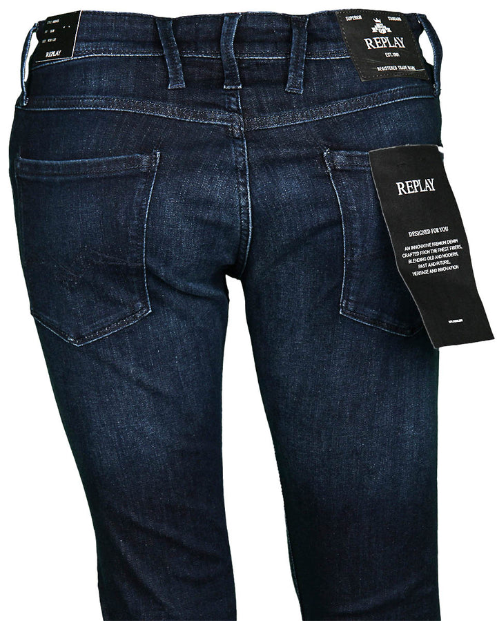 Replay Anbass Slim Fit Dark Blue Jeans For Men