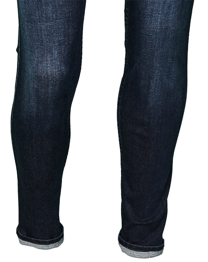 Replay Anbass Dark Indigo Power Stretch Slim Fit Jeans For Men