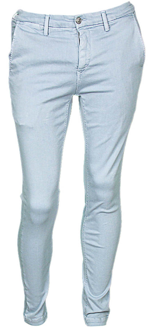Replay Zeumar Slim Fit Hyperflx Chino in Blue For Men