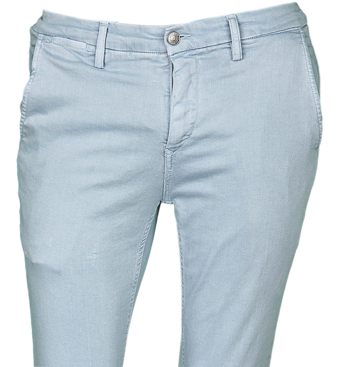 Replay Zeumar Slim Fit Hyperflx Chino in Blue For Men