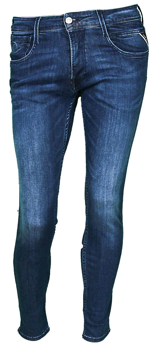 Replay Anbass Jeans Slim Fit Para Hombre