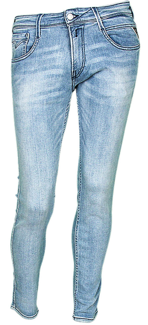 Replay Anbass Mid Blue Wash Slim Fit Jeans für Herren