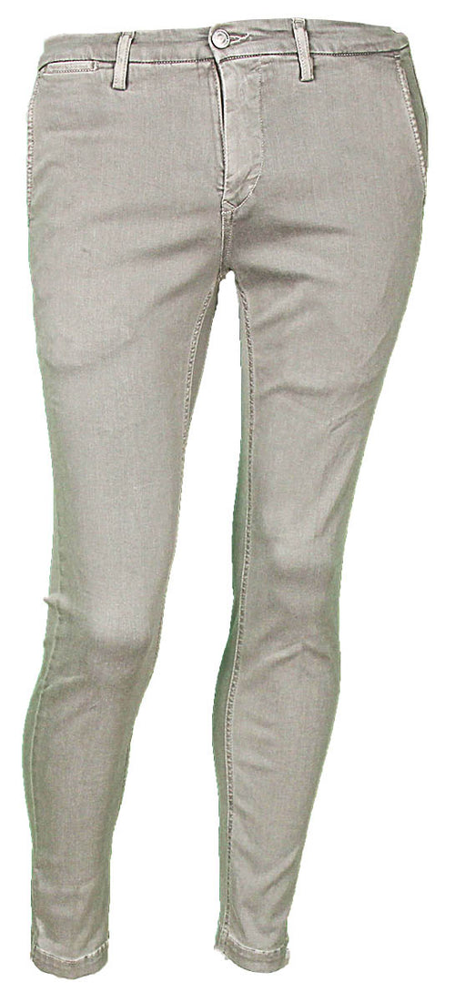 Replay Zeumar Light Grey Hyperflx Chino For Men