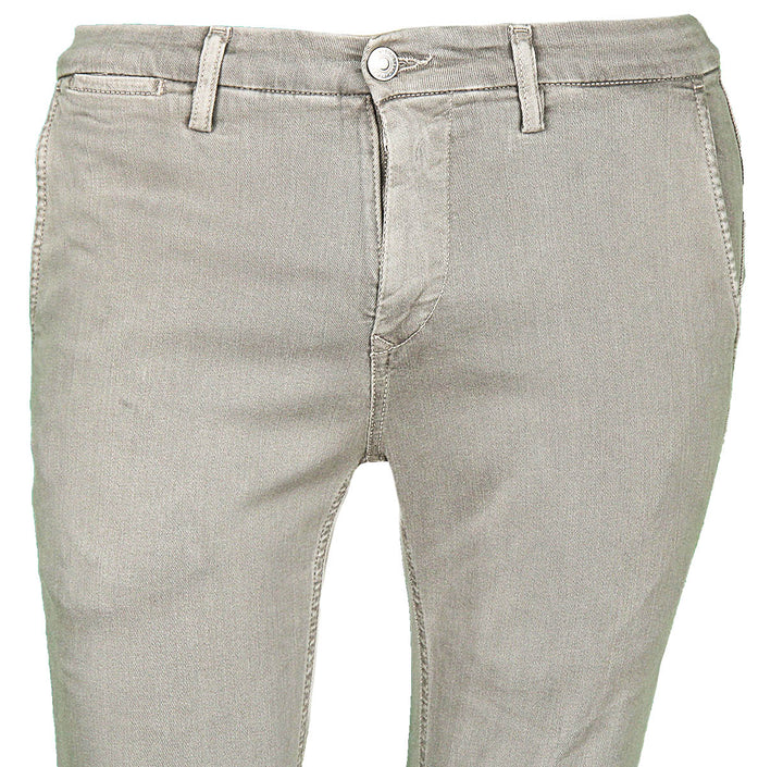 Replay Zeumar Light Grey Hyperflx Chino For Men