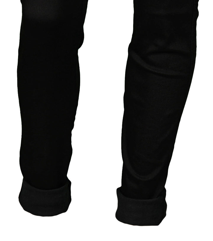 Replay Anbass Hyperflex Slim Jeans In Black For Men